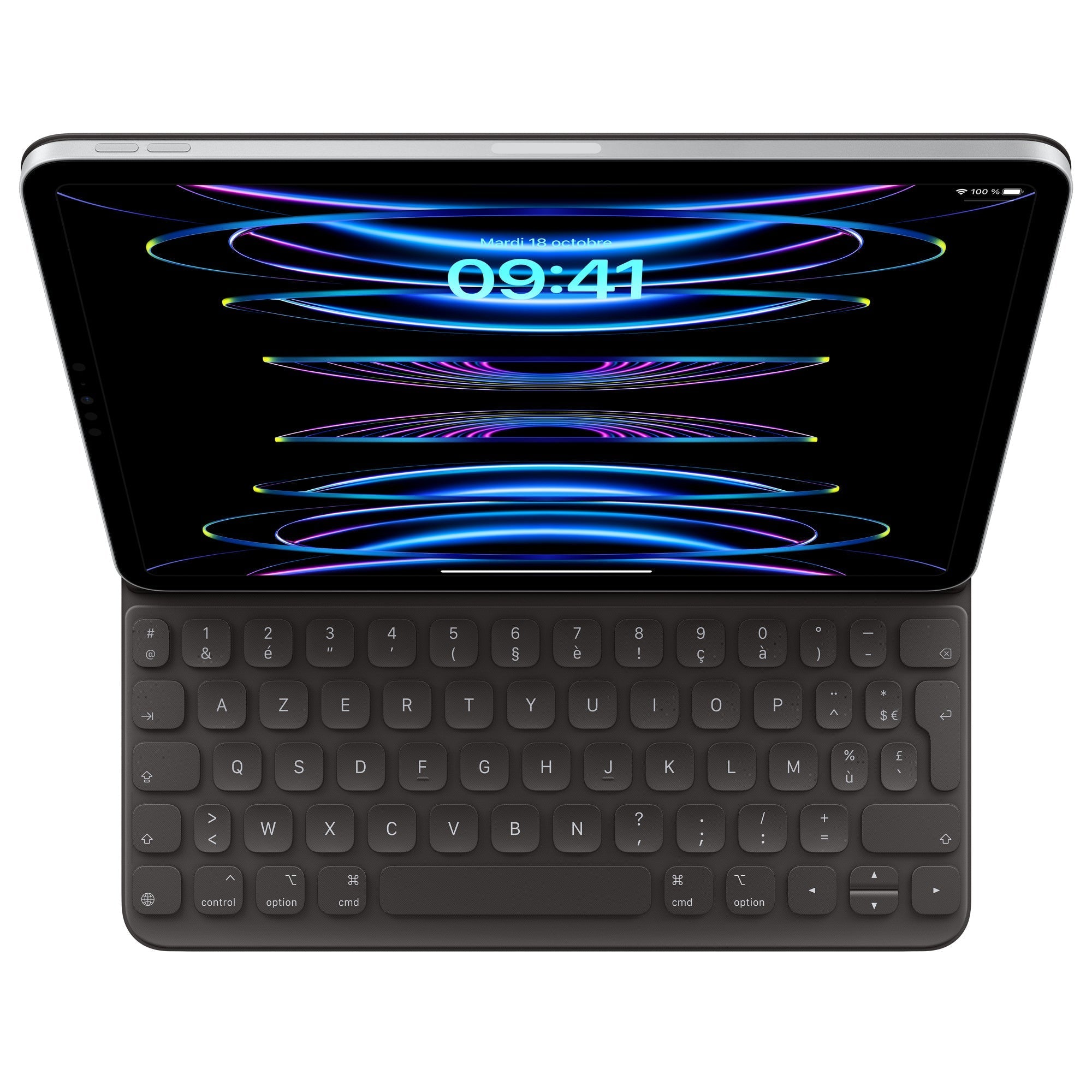 Husa Tastatura Originala Apple Smart Folio Keyboard MXNK2F/A - iPad Pro 11’ (2022/2021/2020/2018) & Air 5 / 4 French AZERTY Resigilat