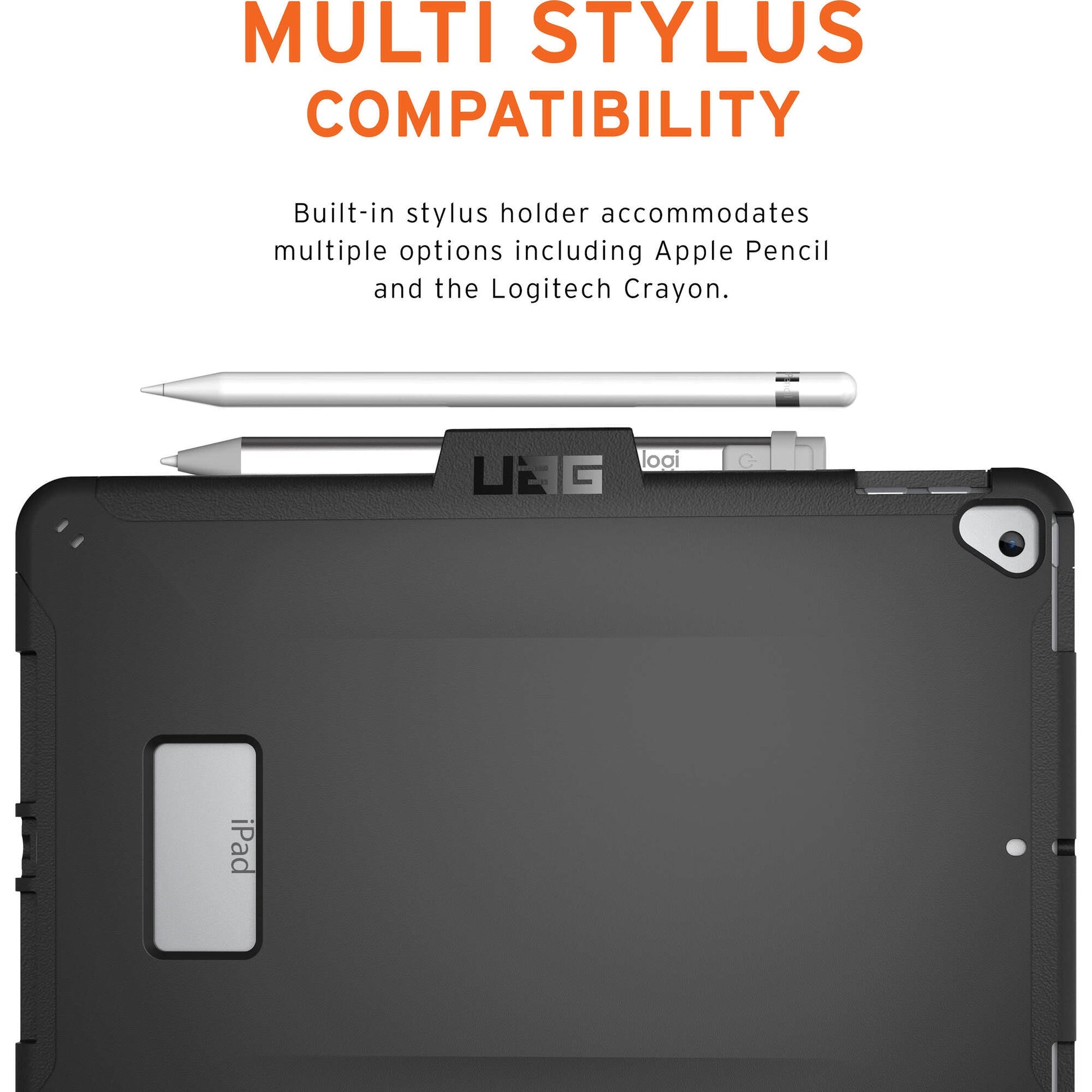 Husa Urban Armor Gear Rugged Scout - iPad 9 8 & 7 (10.2’) Resigilat - Black - 121918B14040 - 812451033465 - 15