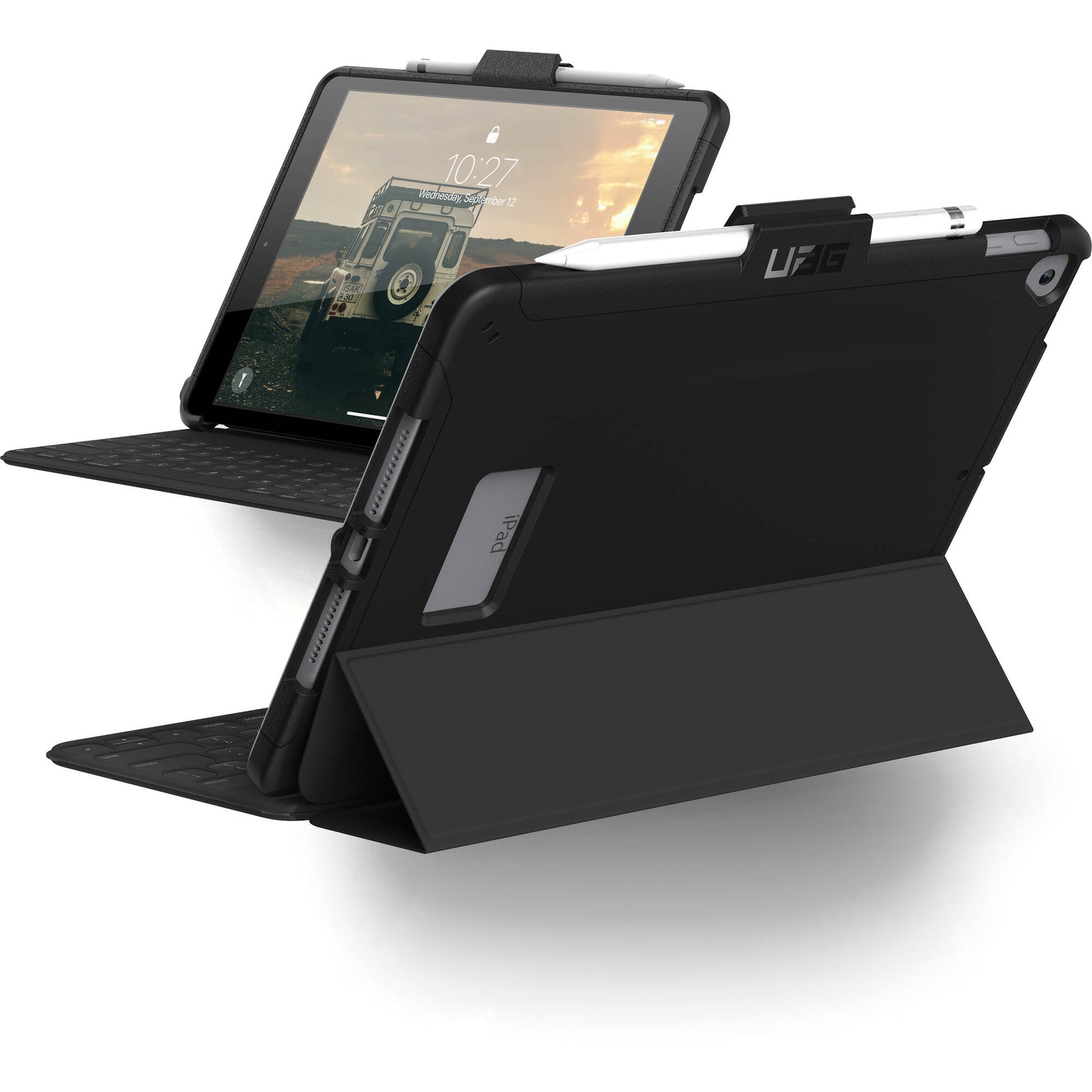 Husa Urban Armor Gear Rugged Scout - iPad 9 8 & 7 (10.2’) Resigilat - Black - 121918B14040 - 812451033465