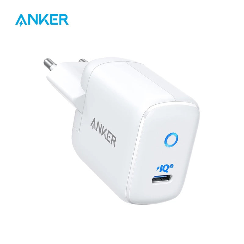 Incarcator Priza Anker PowerPort III Mini 30 W - USB-C Power Delivery PowerIQ 3 QC Samsung Fast Charge - A2615321 - 0194644018320 - 1