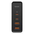 Incarcator Priza Baseus GaN2 Pro - 2 x USB-C USB 100 W Quick Charge 4.0 Power Delivery 3.0 Huawei SuperCharge Cablu - CCGAN2P-L02