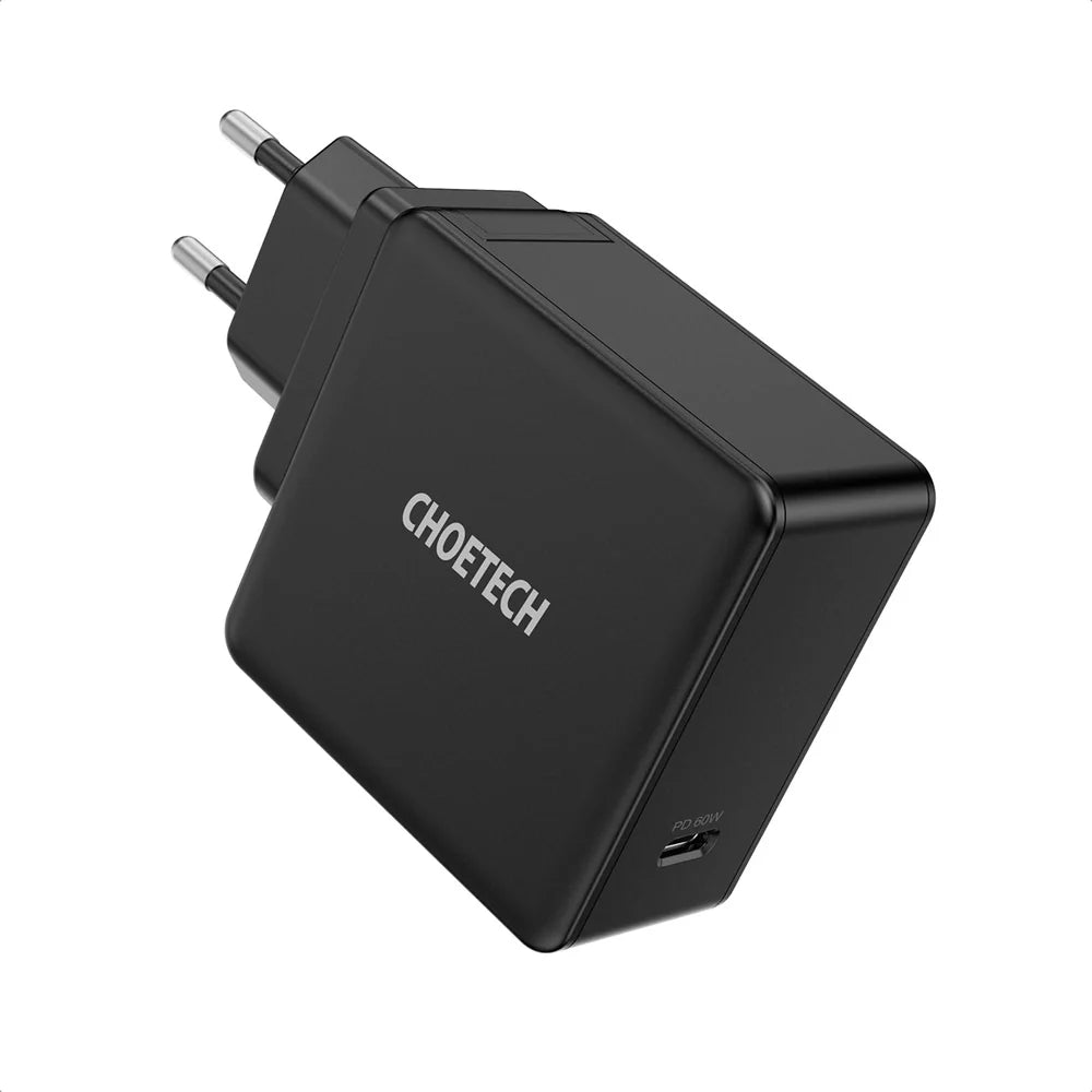 Incarcator Priza Choetech Q4004-EU - 60 W 1 x USB-C Power Delivery 3.0 - Q4004-EU-BK - 6971824975475 - 3