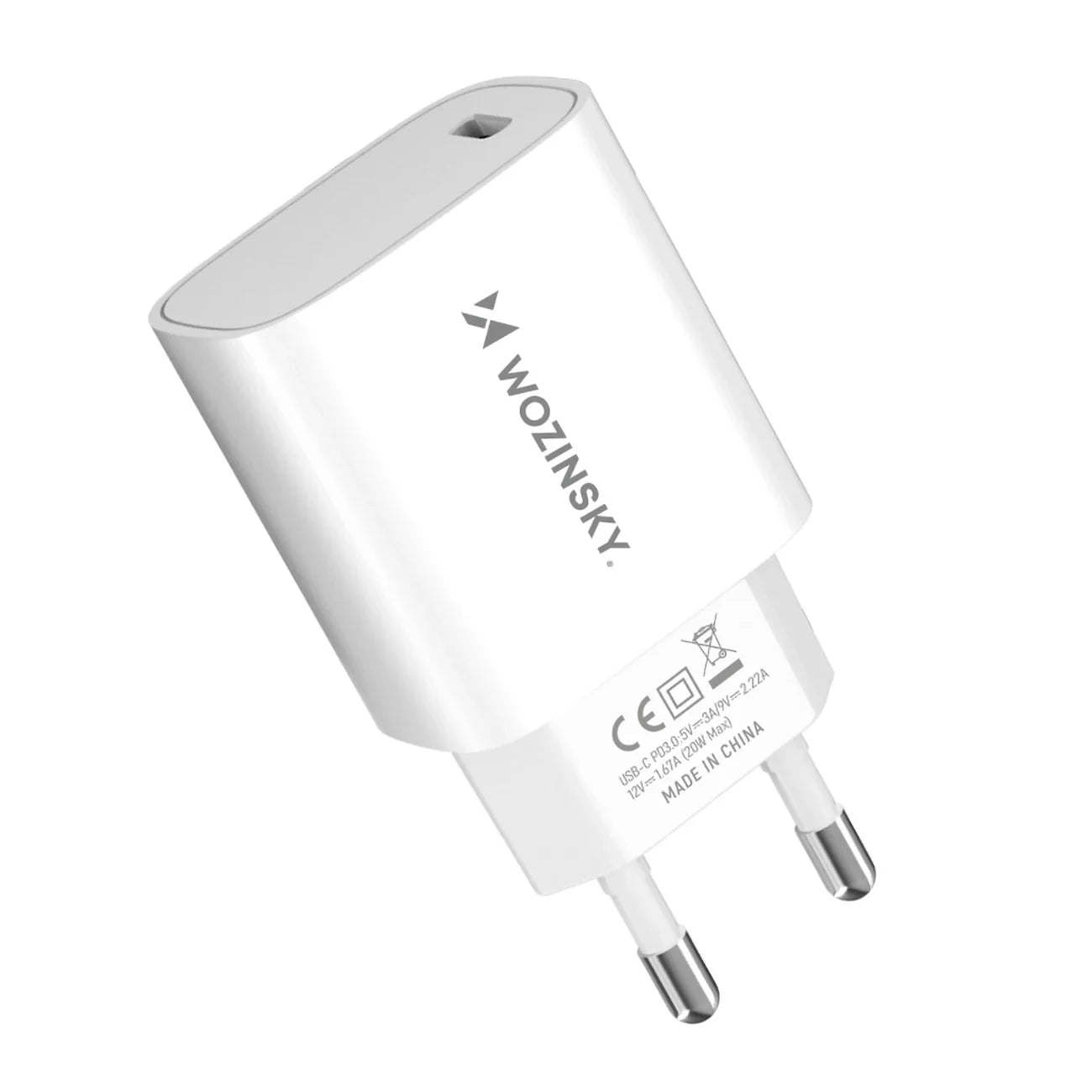 Incarcator Priza Wozinsky WGWCCW - 20 W 1 x USB-C Power Delivery 3.0 Quick Charge SCP FCP BC 1.2 - 5907769308352