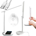 Lampa de Birou LED Alogy - 290 lm 3 Moduri & 4 Niveluri Luminozitate Incarcator Wireless 15W Protectie Ochi Control Touch Timer