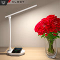 Lampa de Birou LED Alogy - 290 lm 3 Moduri & 4 Niveluri Luminozitate Incarcator Wireless 15W Protectie Ochi Control Touch Timer