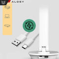 Lampa de Birou LED Alogy - 290 lm 3 Moduri & 4 Niveluri Luminozitate Incarcator Wireless 15W Protectie Ochi Control Touch Timer