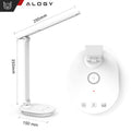 Lampa de Birou LED Alogy - 290 lm 3 Moduri & 4 Niveluri Luminozitate Incarcator Wireless 15W Protectie Ochi Control Touch Timer