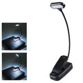 Lampa LED pentru Citit Alogy - Flexibila Clip-on Baterii 3 x AAA Moduri & Niveluri Luminozitate - 15330 - 5907765688182 - 9