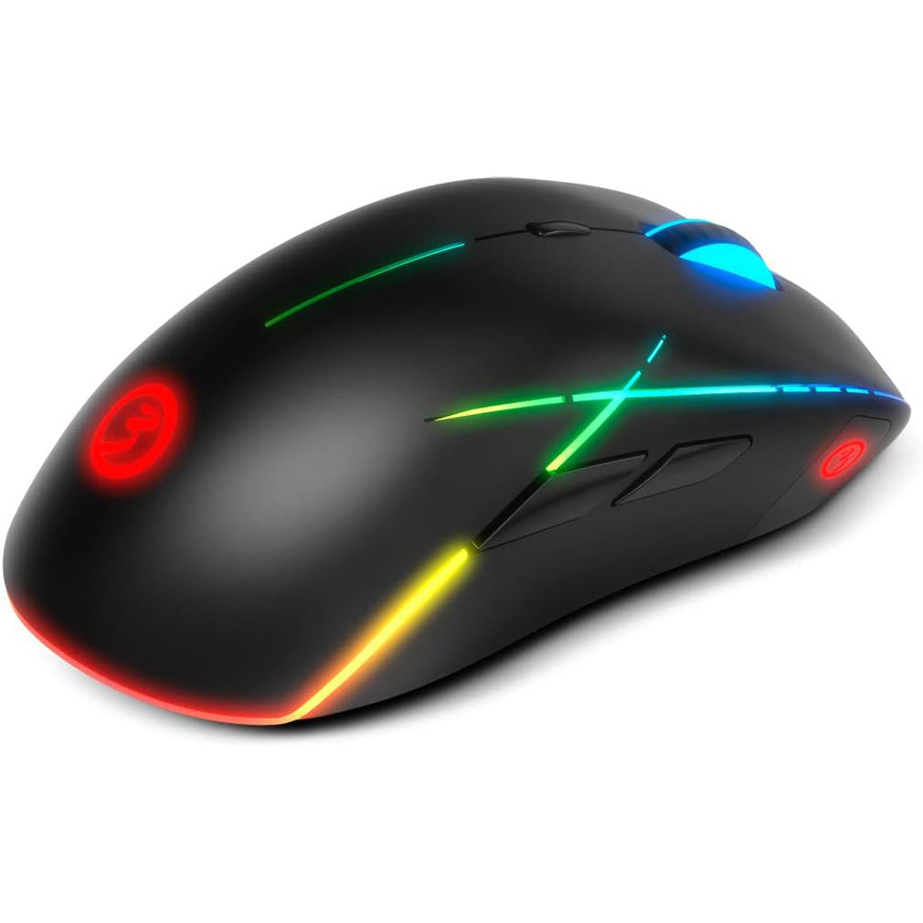 Mouse cu fir Ozone Neon X50 - ARGB Senzor Optic Pixart PMW3327 6200 DPI 8000 FPS 8 Butoane Ambidextru - OZNEONX50 - 8436587971341 - 3