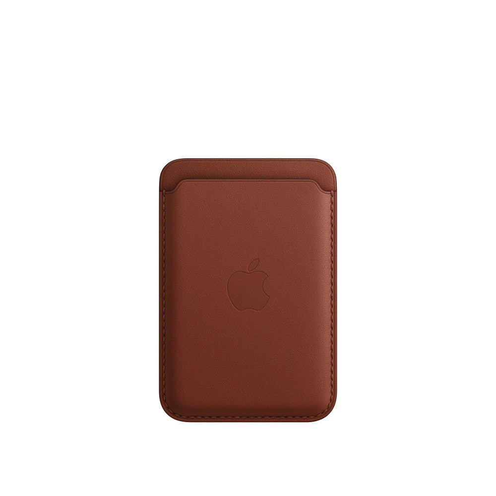 Portofel Original Piele Apple Wallet MPPX3ZM/A iPhone MagSafe - Umber Suport Find My Resigilat - 194253345909 - 1