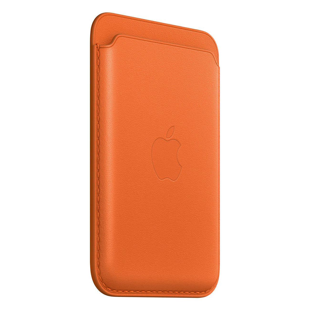 Portofel Original Piele Apple Wallet MPPY3ZM/A iPhone MagSafe - Orange Resigilat - 194253345930 - 2