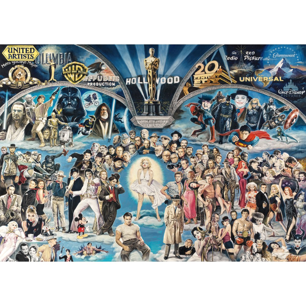 Puzzle Schmidt Hollywood 1000 Piese - 4001504593988 - 2