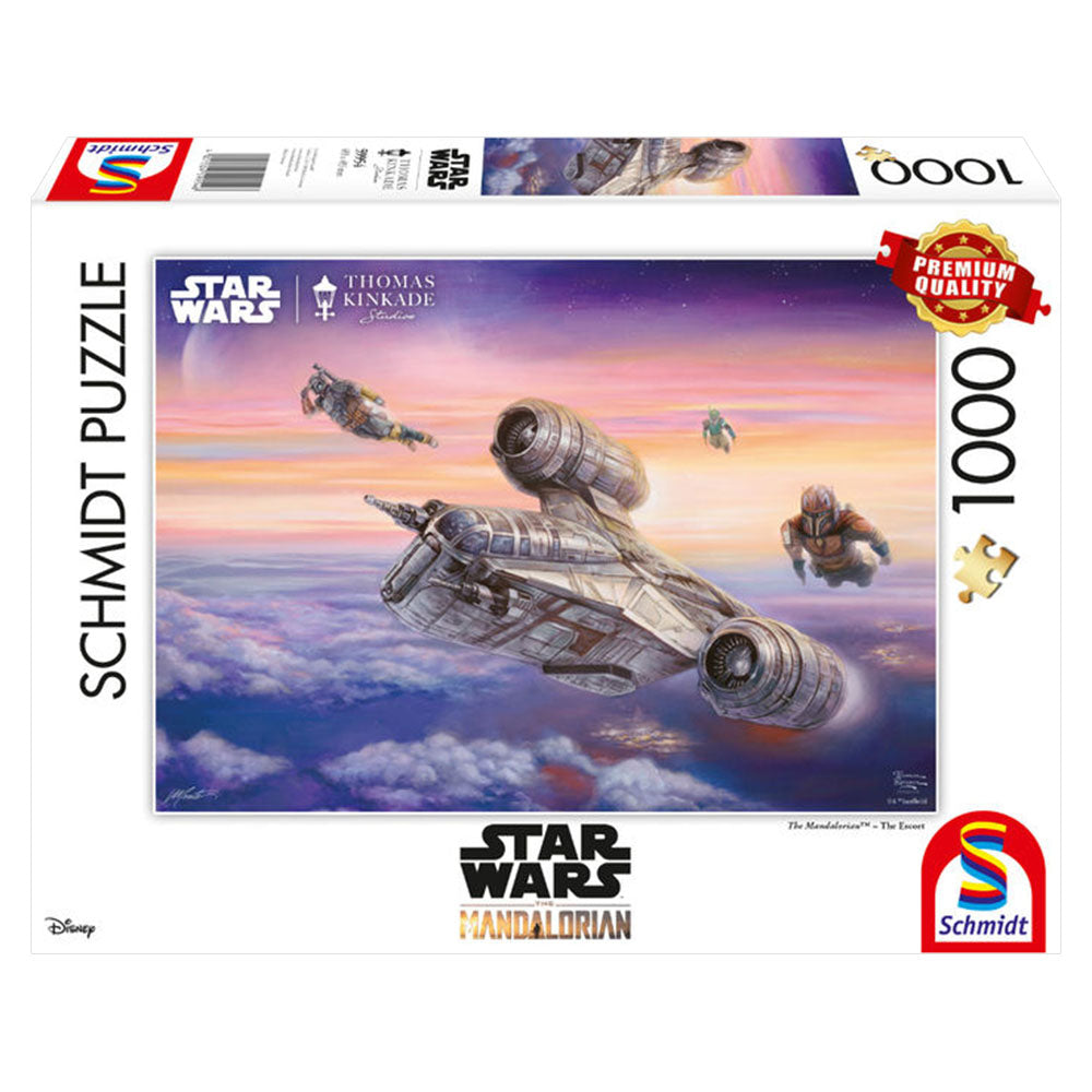 Puzzle Schmidt The Mandalorian: Escort 1000 Piese - 4001504599546 - 1