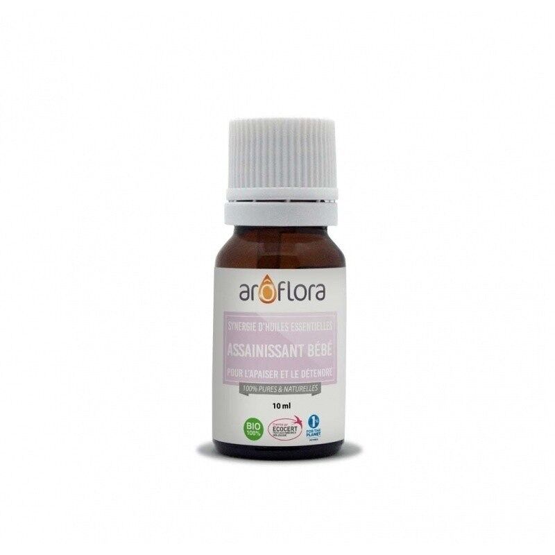 Sinergie Uleiuri Esentiale AroFlora Purificare Aer Bebe 10 ml - 100% Pur Natural Organic - 4398 - 3700471004398 - 2