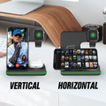 Statie Incarcare Wireless 3-in-1 STK Fuel Trio - 15W Smartphone-uri Apple Watch AirPods & TWS - WC/FUTRWIBK/VF - 5055377845650 - 7