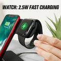 Statie Incarcare Wireless 3-in-1 STK Fuel Trio - 15W Smartphone-uri Apple Watch AirPods & TWS - WC/FUTRWIBK/VF - 5055377845650 - 3