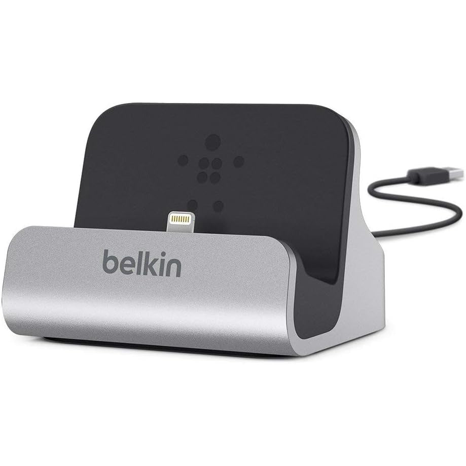 Suport Dock Incarcare & Date Belkin PowerHouse pt. iPhone Lightning MFI Resigilat - 8j045bt - 722868945452 - 1