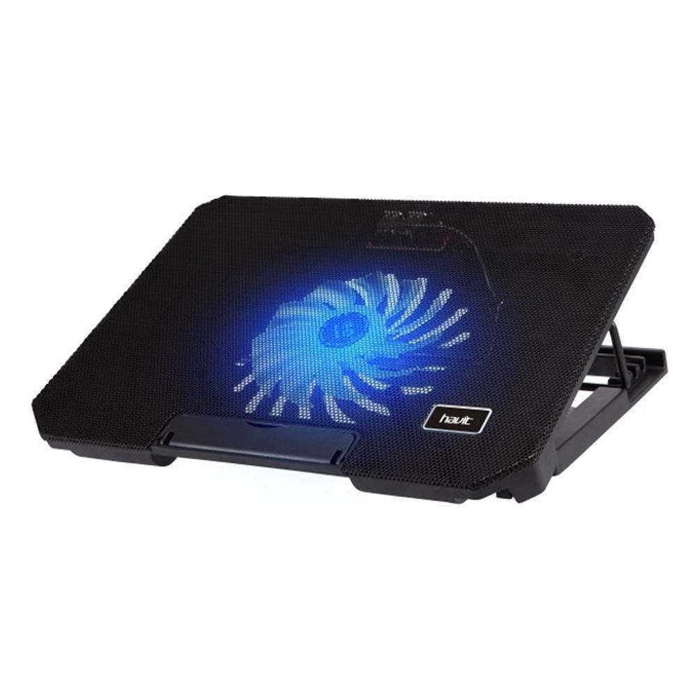 Suport Stand Cooler Laptop Havit Gamenote F2030 - 17’ 950 RPM 2 x USB LED - 6950676203820 - 1