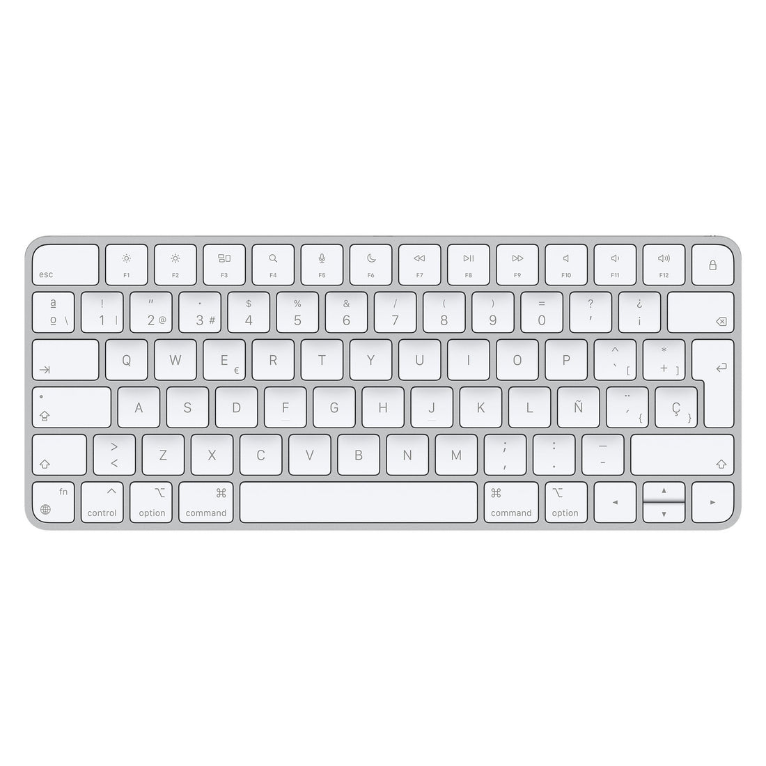 Tastatura Apple Magic Keyboard MK2A3Y/A - Layout Spaniol QWERTY Wireless Reincarcabilă Bluetooth Aluminiu Silver/White Originala Resigilat