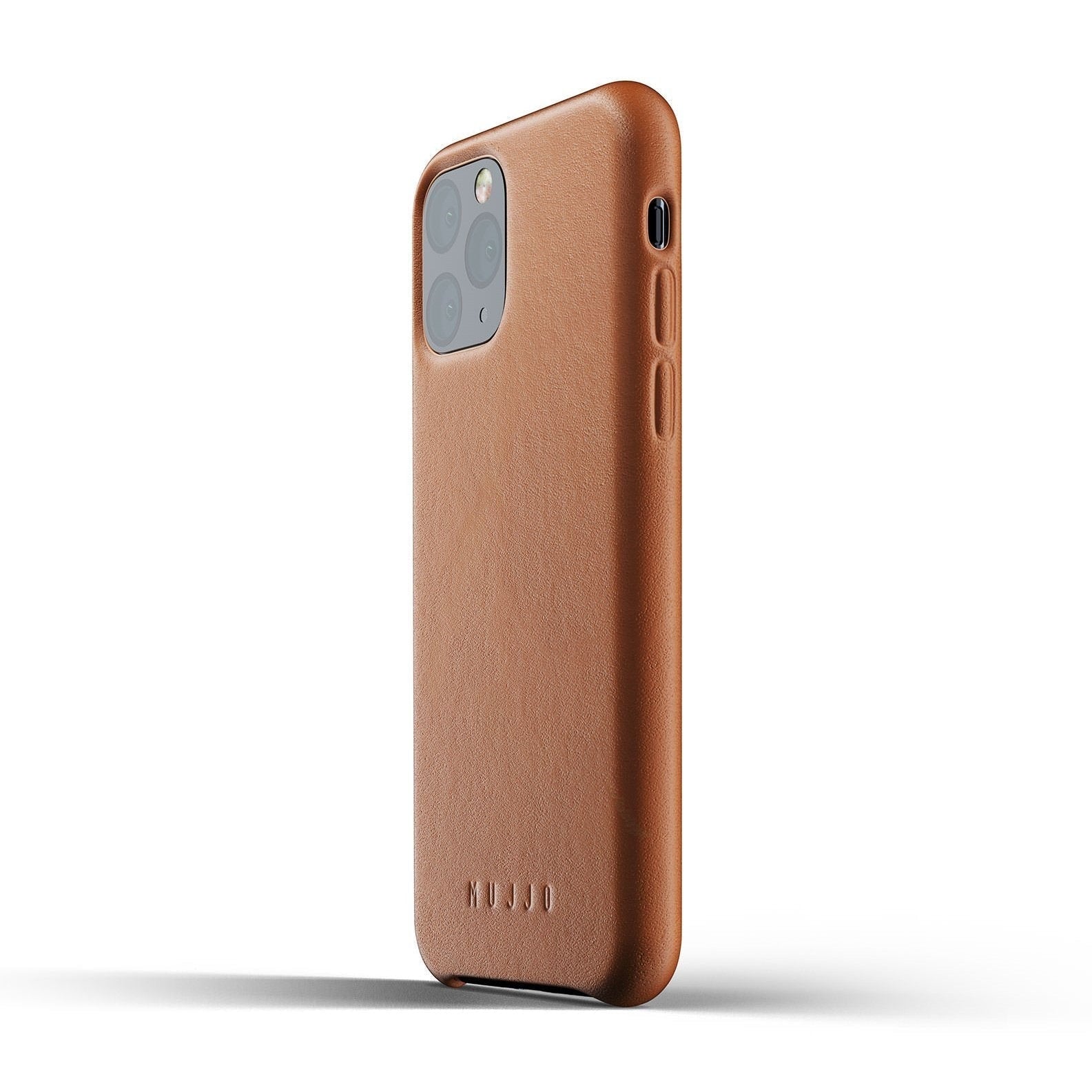 Husa Piele Naturala Mujjo - iPhone 11 Pro - Tan - MUJJO-CL-001-TN - 8718546172045 - 1