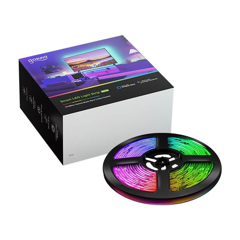 Banda LED Smart Gosund NiteBird SL3 - 2x5m Control Vocal RGB Programare App Google Alexa Music Sync - 6972391282324 - 9