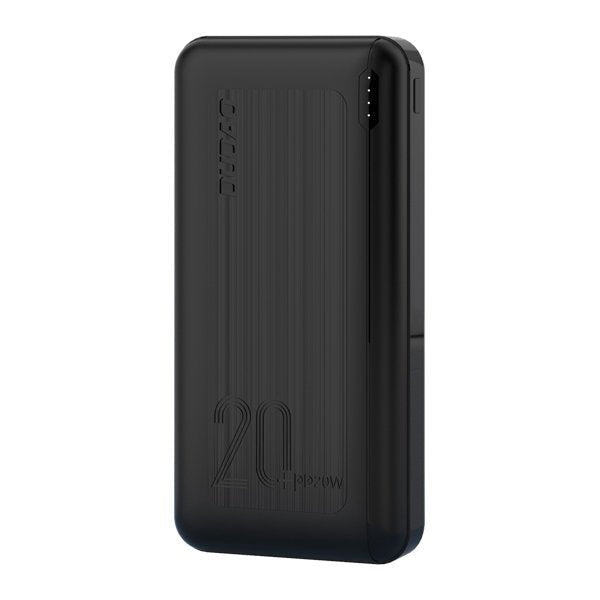 Baterie Externa Dudao K12PQ 20000 mAh - 20W 2 x USB USB-C Power Delivery Quick Charge 3.0 - Black - K12PQ + black - 6973687241216