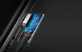 Cablu Incarcare & Date USB-C la curbat 90° Ugreen US323 - 60W QC 3.0 Power Delivery 5A - 1m - 70529 - 6957303875290 - 6