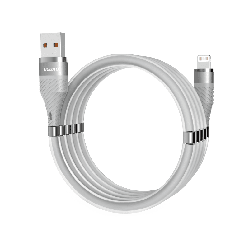 Cablu Incarcare & Date USB la Lightning cu Magnet Anti-Incalcire Dudao - 5A - L1xsL - 6970379618417 - 1