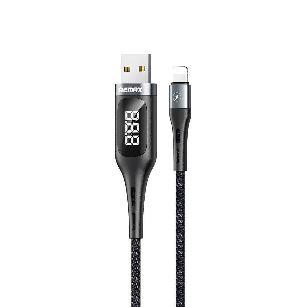 Cablu Incarcare & Date USB la Lightning cu programare inteligenta Remax - 1.2 m - RC-096i - 6972174156859 - 1