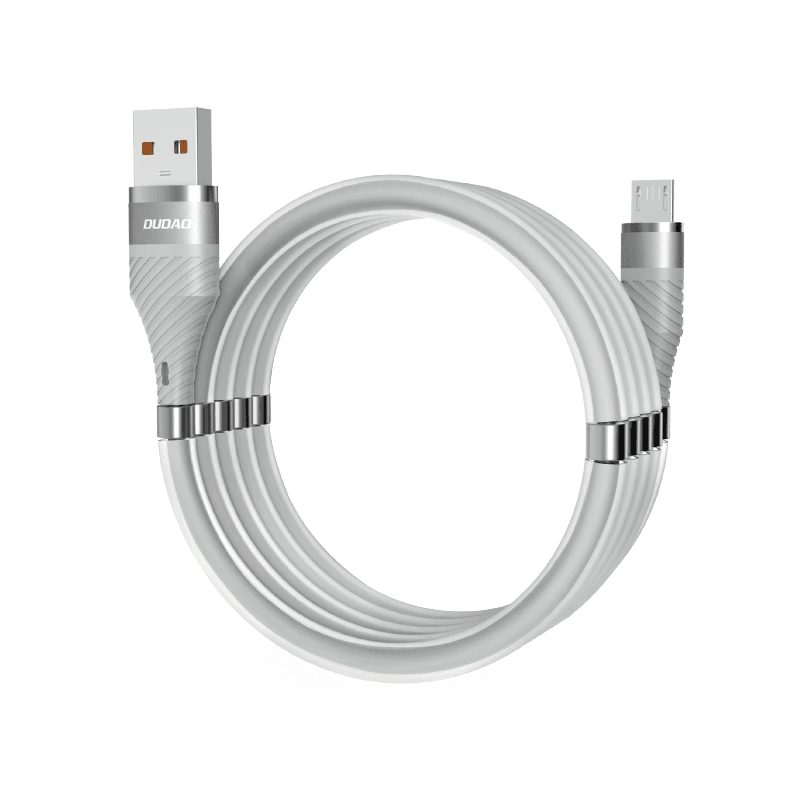 Cablu Incarcare & Date USB la Micro-USB cu Magnet Anti-Incalcire Dudao - 5A - L1xsM - 6970379618400 - 1