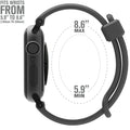 Curea Catalyst Sport Band - Apple Watch 1 2 3 4 5 6 7 8 & SE (40/38 mm) - CAT38SBBLK - 4897041792737 - 16