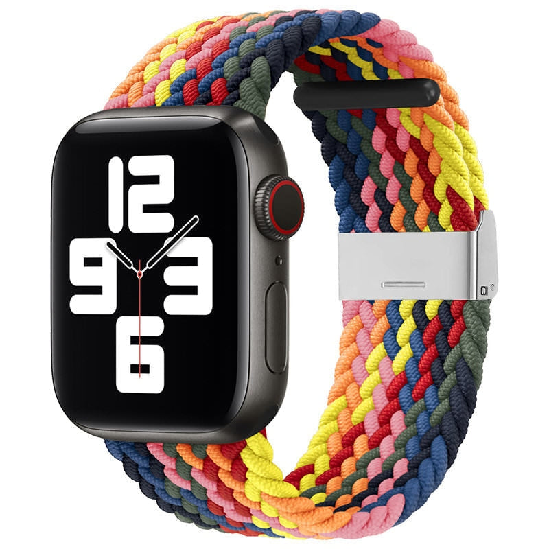 Curea Material Impletit - Apple Watch 8 7 6 SE 5 4 3 2 (41 / 40 / 38 mm) - Multicolor 1 - 9145576237717