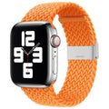 Curea Material Impletit - Apple Watch 8 7 6 SE 5 4 3 2 (41 / 40 / 38 mm) - Orange - 9145576237809 - 35