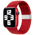 Curea Material Impletit - Apple Watch 8 7 6 SE 5 4 3 2 (41 / 40 / 38 mm) - Red - 9145576237779 - 29