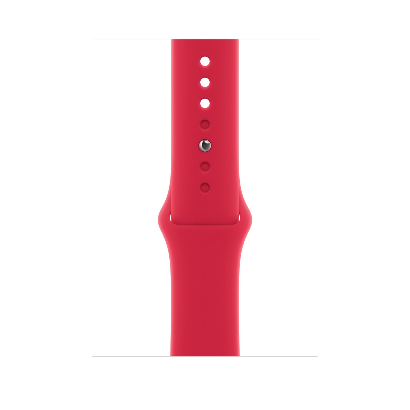 Curea Originala Sport Apple Watch MLD82ZM/A - S/M 41/40/38 mm Red Resigilat - 888462655682 - 3