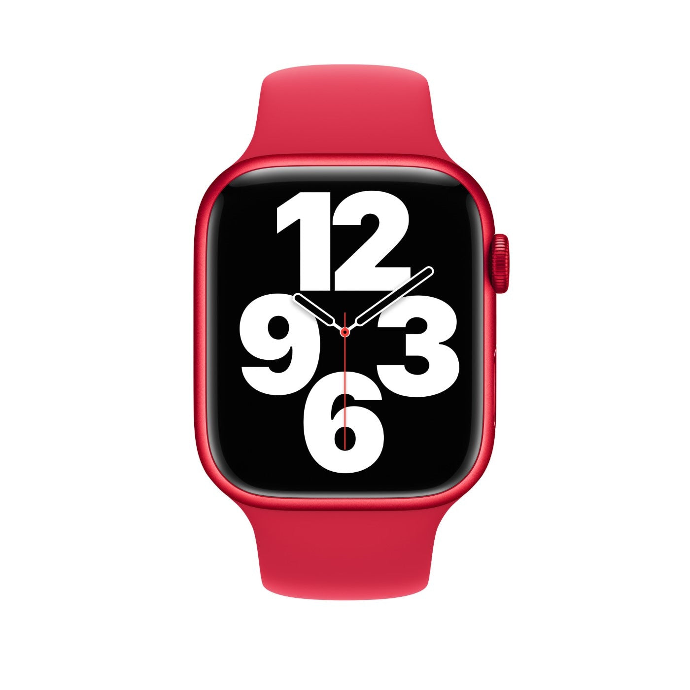 Curea Originala Sport Apple Watch MLD82ZM/A - S/M 41/40/38 mm Red Resigilat - 888462655682 - 2