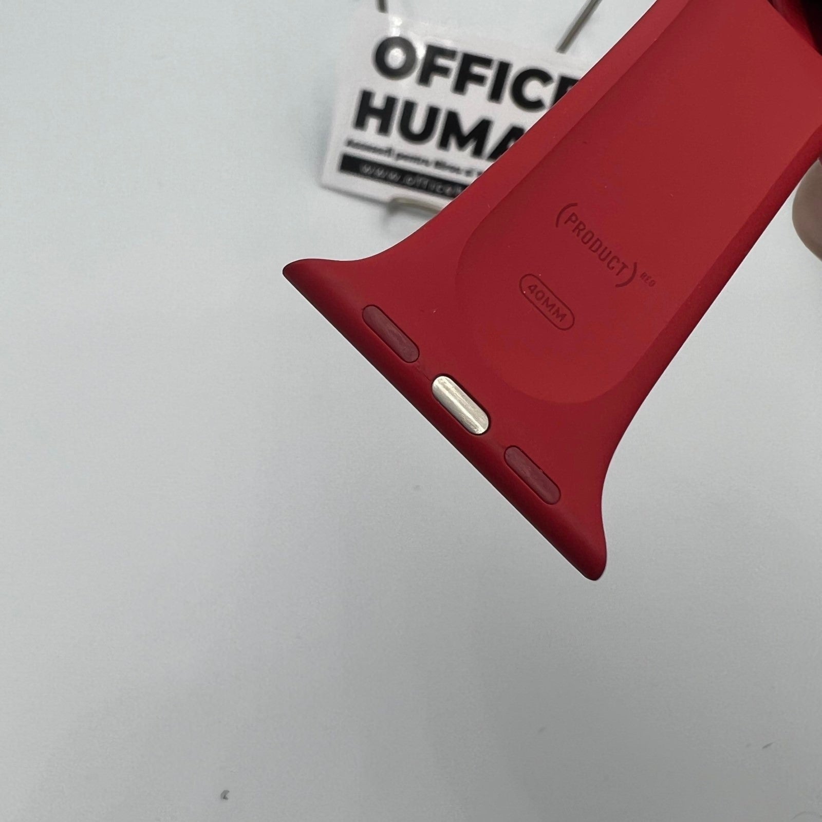 Curea Originala Sport Apple Watch MLD82ZM/A - S/M 41/40/38 mm Red Resigilat - 888462655682 - 8