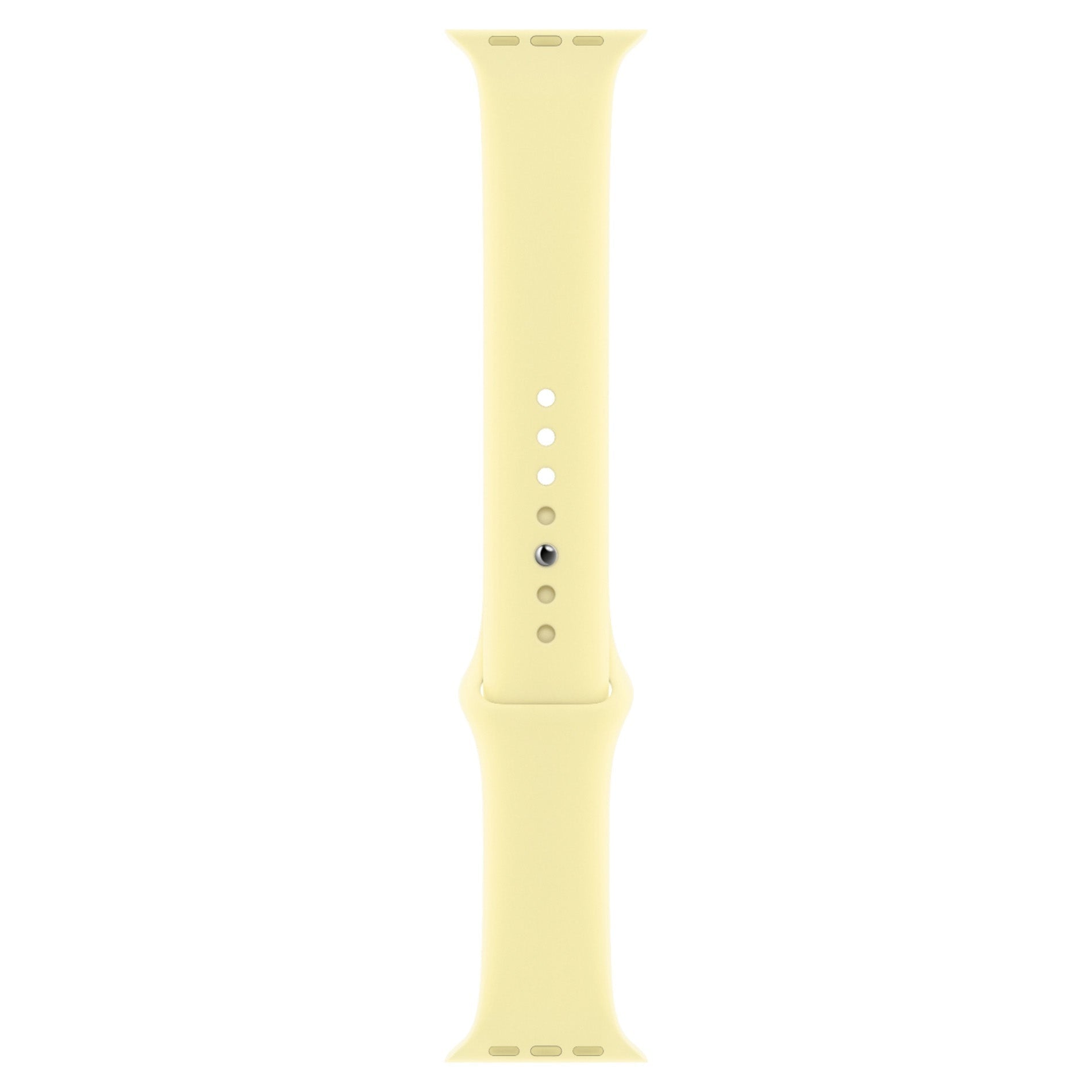 Curea Originala Sport Apple Watch MTPF2ZM/A - M/L 41/40/38 mm Mellow Yellow Resigilat - 190198847478 - 3