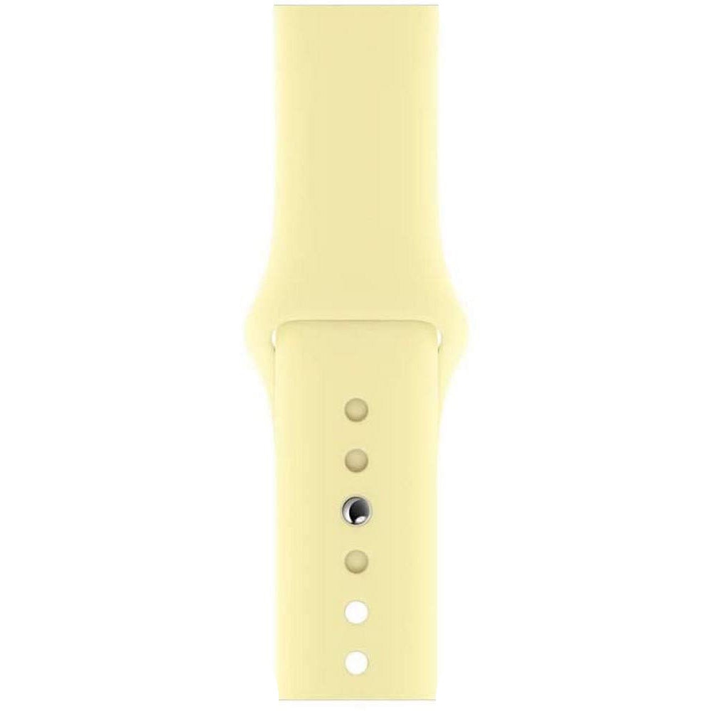 Curea Originala Sport Apple Watch MTPF2ZM/A - M/L 41/40/38 mm Mellow Yellow Resigilat - 190198847478 - 2