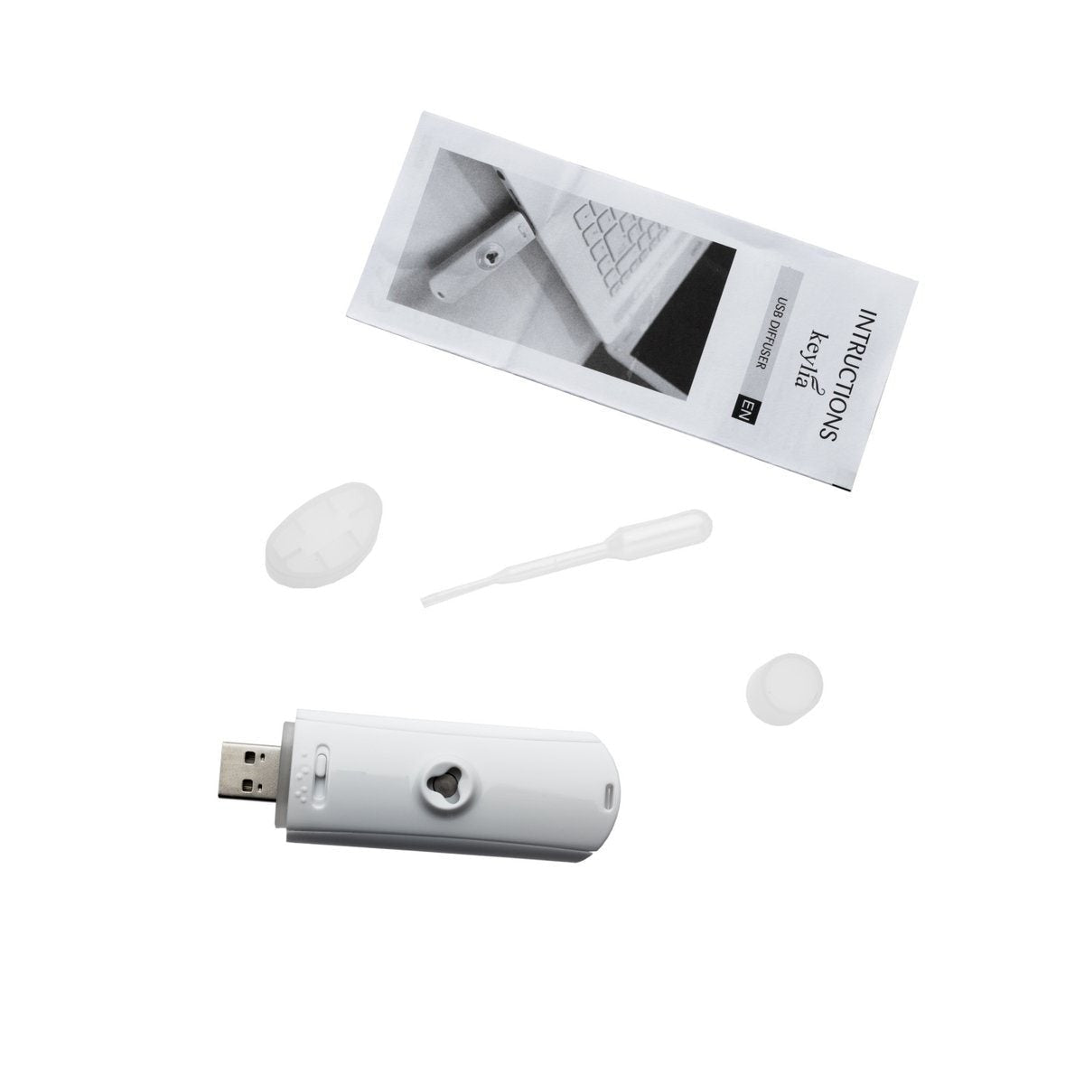 Difuzor Ultrasonic Aromaterapie Keylia - Mufa USB 3 Moduri - 758 - 3700471000758 - 6