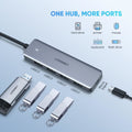 Hub USB-C Adaptor Ugreen - 4 x USB 3.0 + Micro-USB OTG - 70336 - 6957303873364 - 2