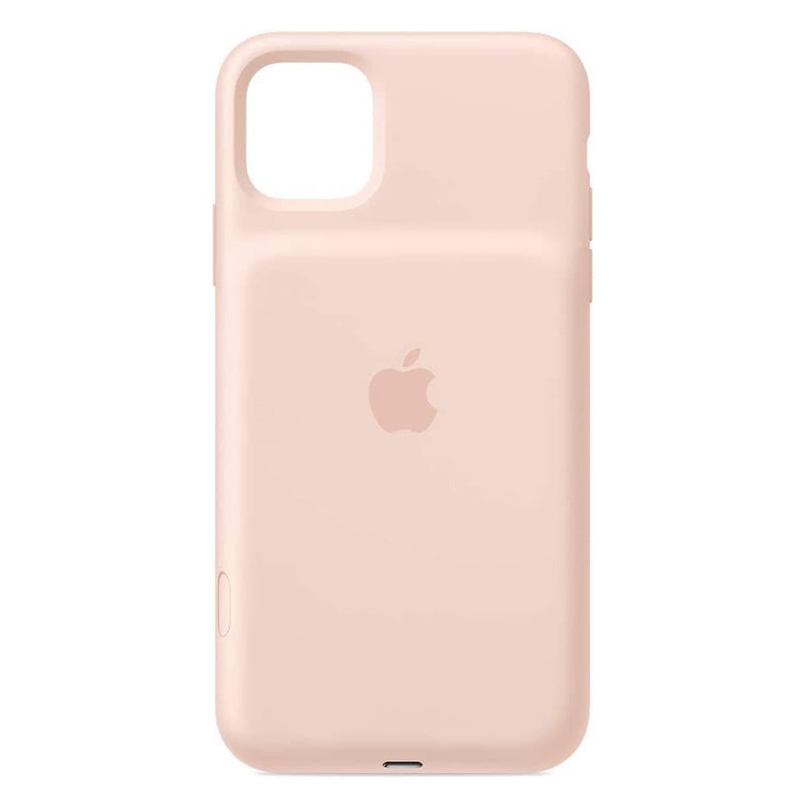 Husa Apple Smart Battery Wireless Charging MWVN2ZM/A - iPhone 11 Pro Pink Sand Resigilat - 190199268654 - 3