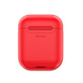 Husa cu Incarcare Wireless Baseus - Apple AirPods - Red - WIAPPOD-09 - 6953156282957 - 1