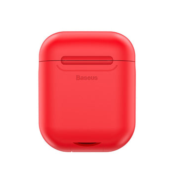 Husa cu Incarcare Wireless Baseus - Apple AirPods - Red - WIAPPOD-09 - 6953156282957 - 1