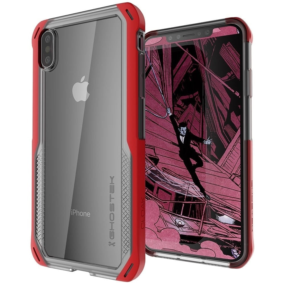 Husa Ghostek Cloak 4 - iPhone XS Max - Red - GHOCAS1051 - 850001994095 - 2