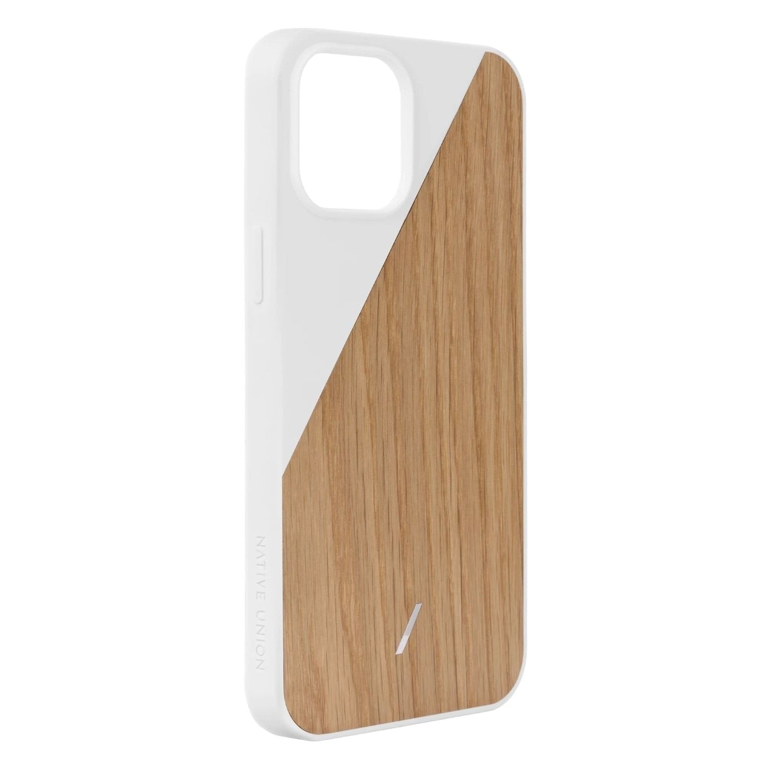 Husa Lemn Native Union Clic Wooden - iPhone 12 Pro Max - CWOOD-WHT-NP20L - 4895200438854 - 3