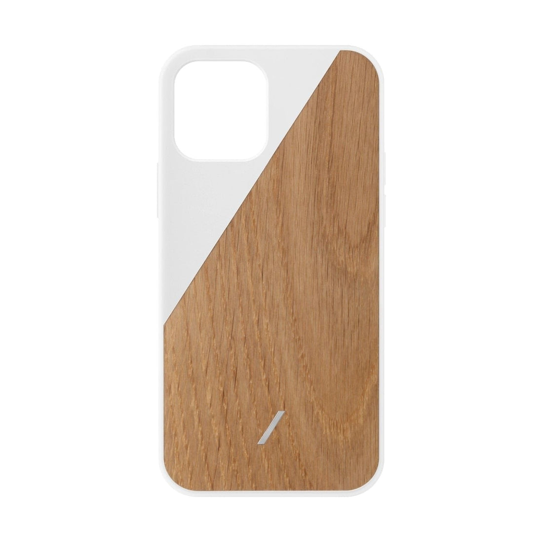 Husa Lemn Native Union Clic Wooden - iPhone 12 & Pro - White - CWOOD-WHT-NP20M - 4895200438861 - 1