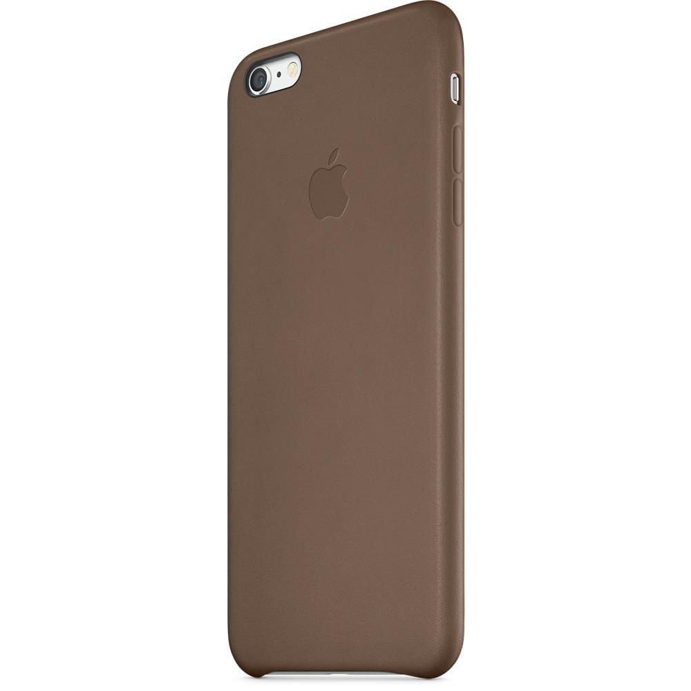 Husa Originala Piele Naturala Apple MGQR2ZM/A - iPhone 6(s) Plus Olive Brown - 888462016001 - 3