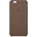 Husa Originala Piele Naturala Apple MGQR2ZM/A - iPhone 6(s) Plus Olive Brown - 888462016001 - 1