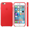 Husa Originala Piele Naturala Apple MKXG2ZM/A - iPhone 6(s) Plus Red Resigilat - 888462508087 - 2